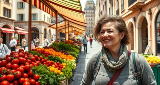 healthy sightseeing and farmers markets