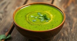 healthy vibrant vegetable soup