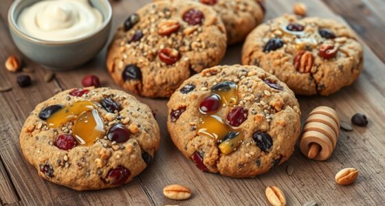 high protein raw cookie bars
