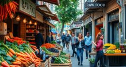international raw food venues