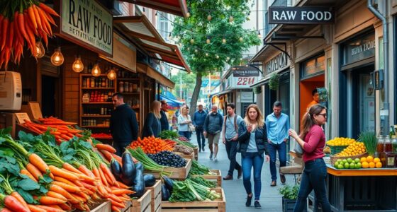 international raw food venues