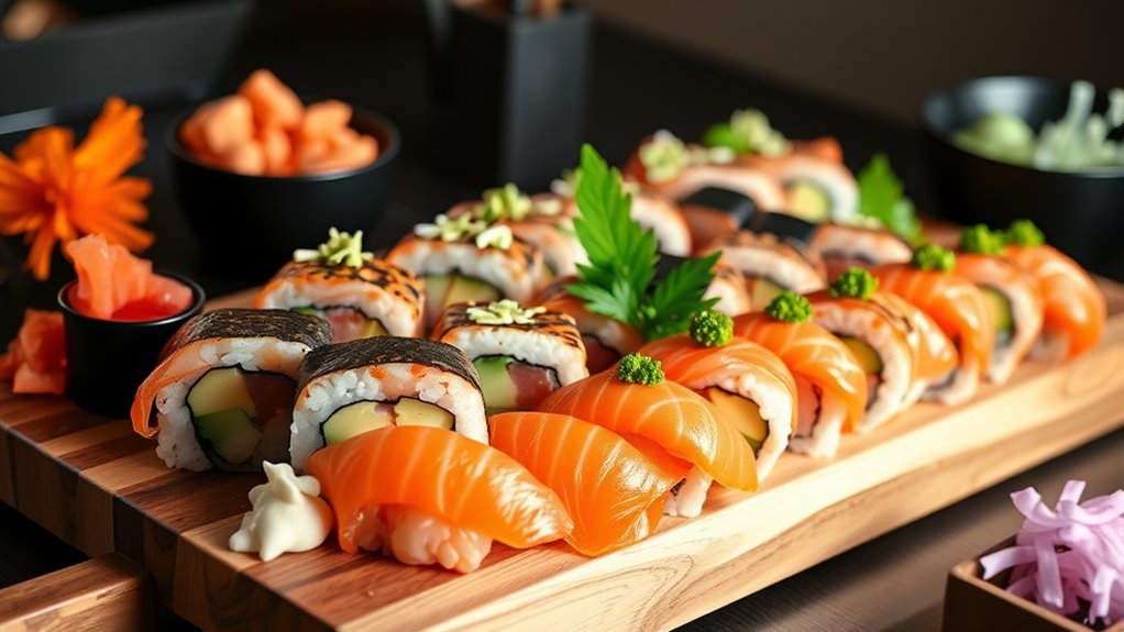 masterful respectful sushi preparation