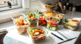 meal prep on tight schedule