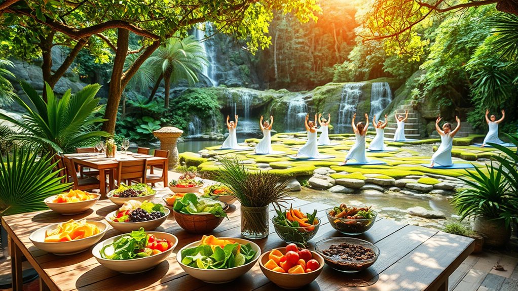 mindful raw food retreat