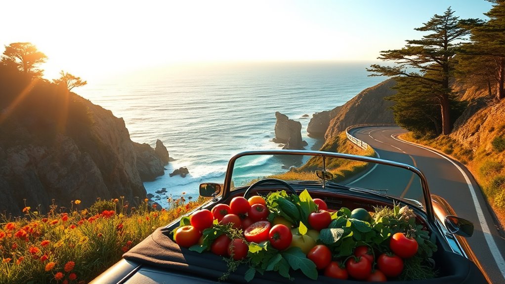 pacific coast raw food adventure