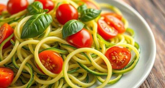 preventing watery zucchini noodles