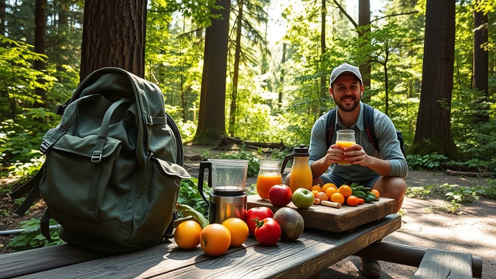 raw food backpacking essentials
