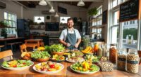 raw food cafe tips