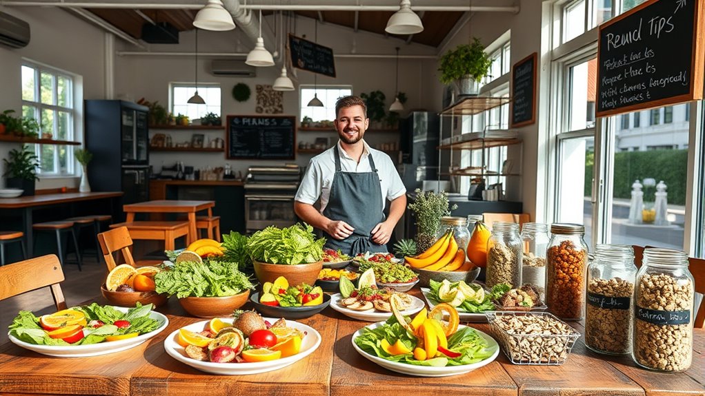 raw food cafe tips