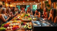 raw food party ideas