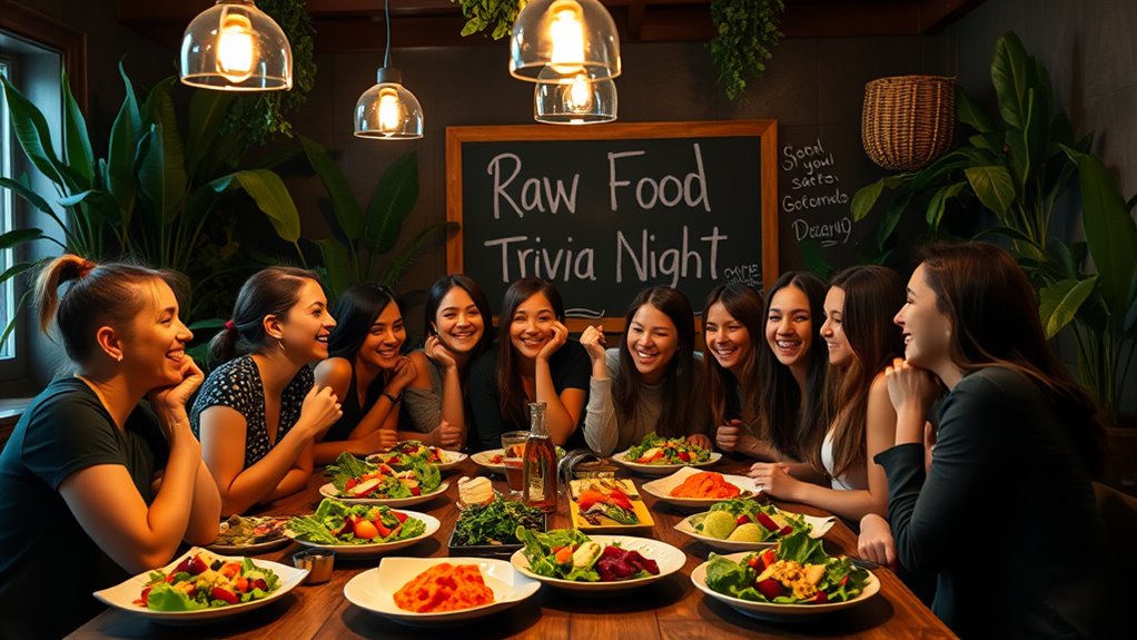 raw food trivia night