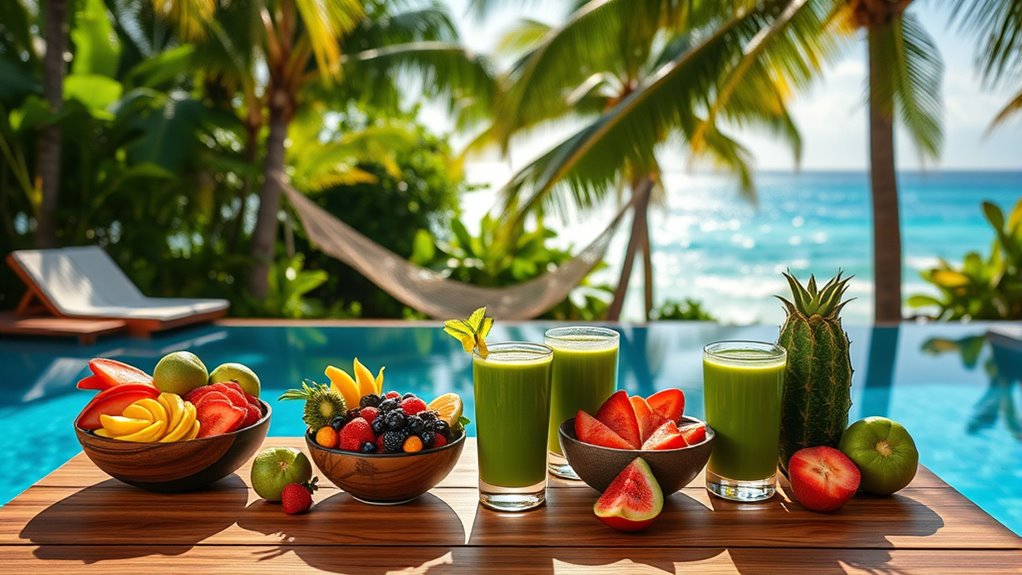 raw vegan hotel getaway