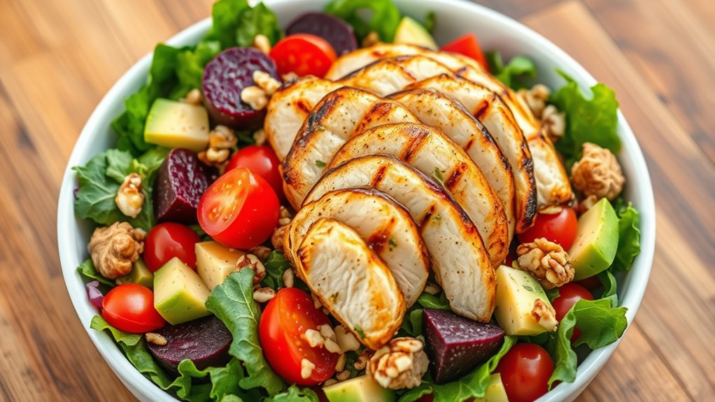 satisfying raw salad recipes