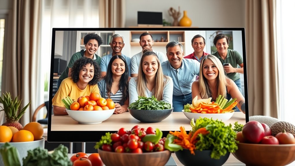 supportive raw food community