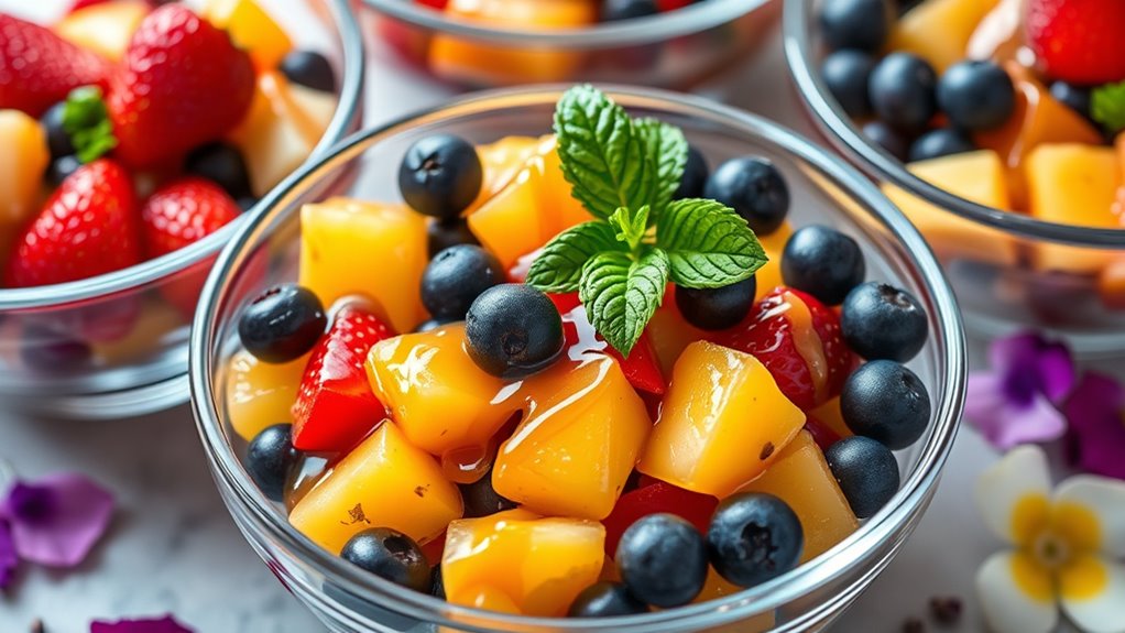 sweet colorful fruit combinations