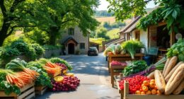 uk farmers market tour