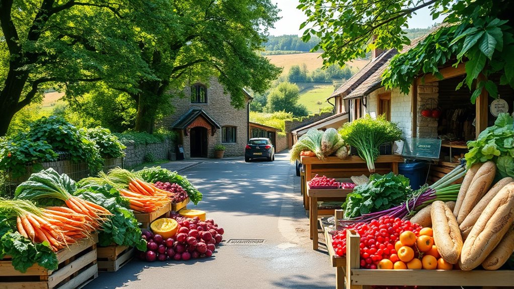 uk farmers market tour