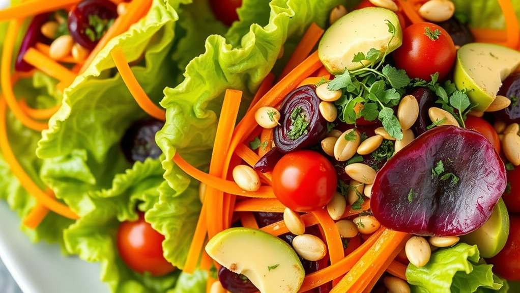 unconventional ingredients for salads