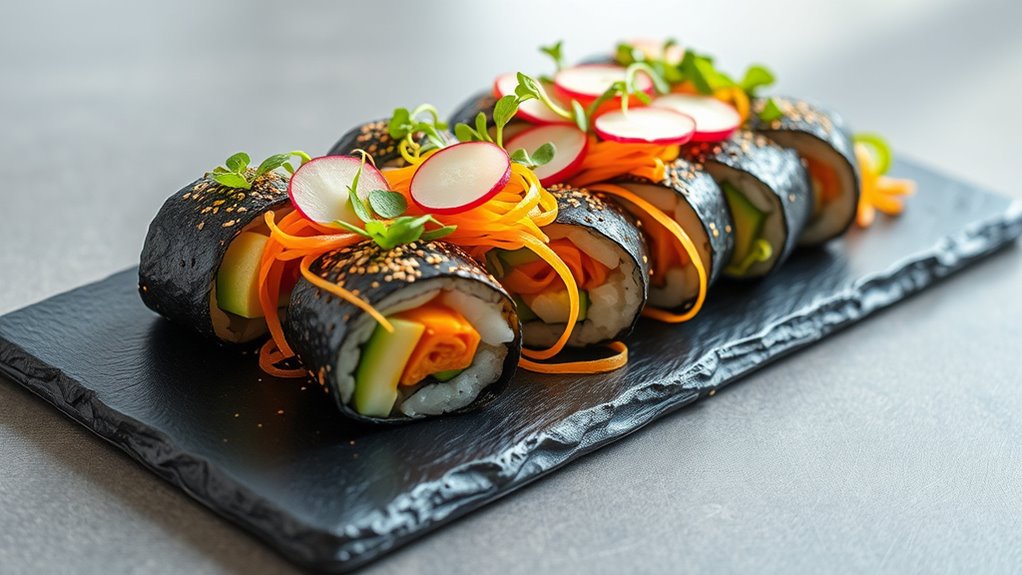 vegan sushi rolling tips