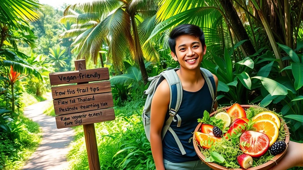 vibrant markets support vegan exploration
