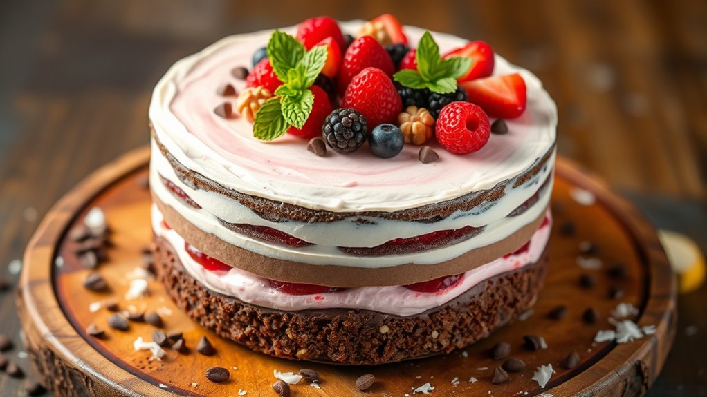 vibrant natural no bake desserts