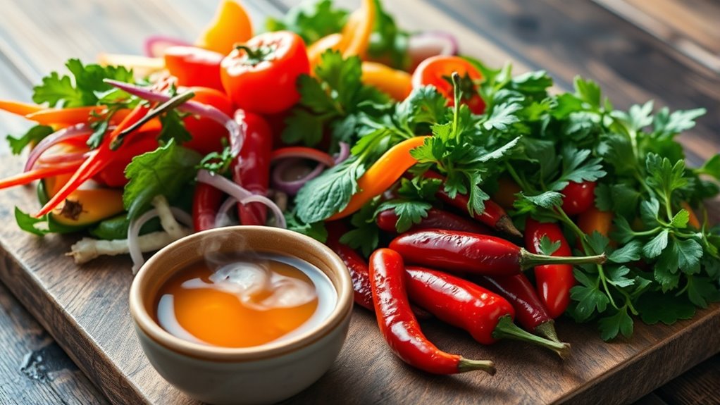 warmth enhances raw flavors