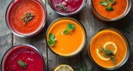 winter spicy raw soups