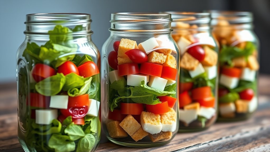 choosing perfect salad jars