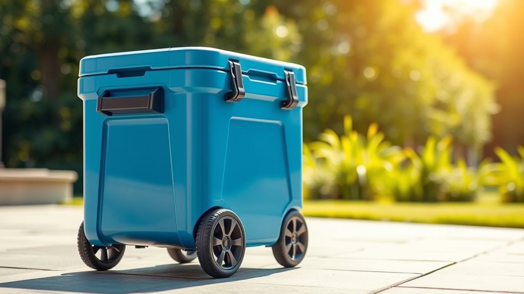 cooler features for portability