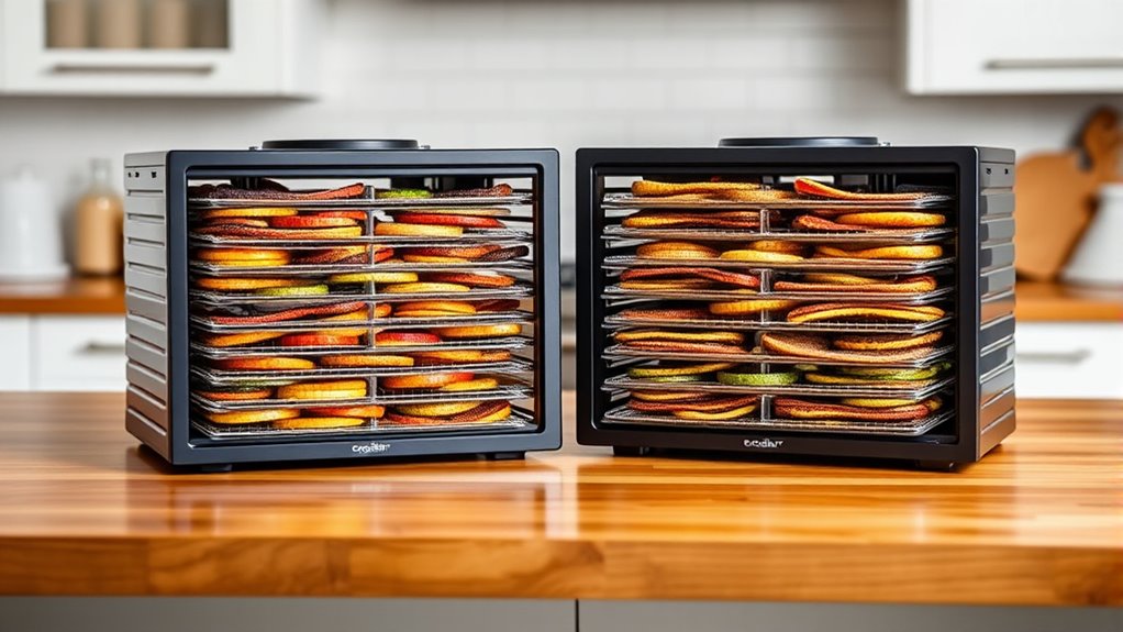 dehydrator model comparisons