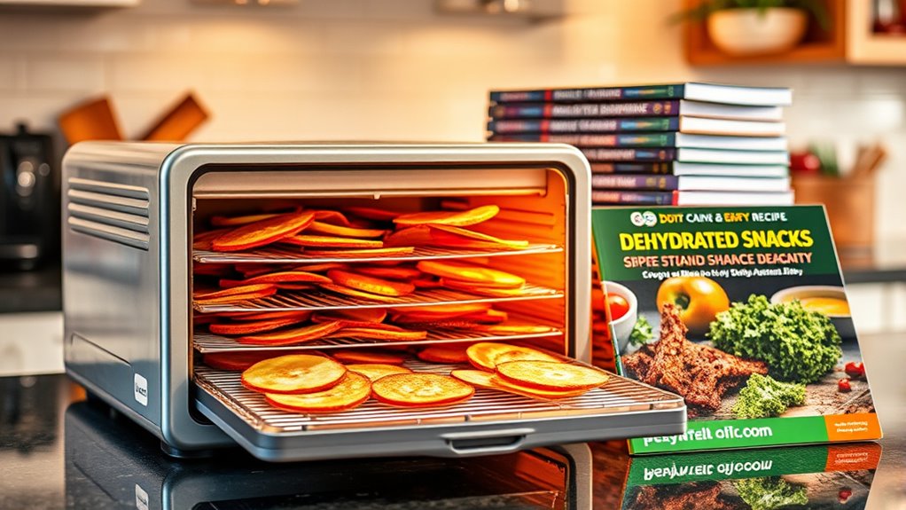 dehydrator snack recipe books