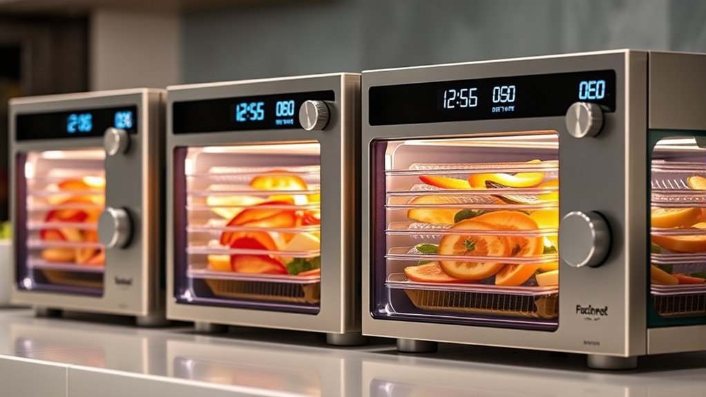 dehydrators with timer