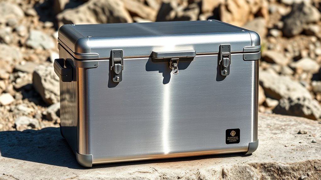 durable impact resistant stainless fridge
