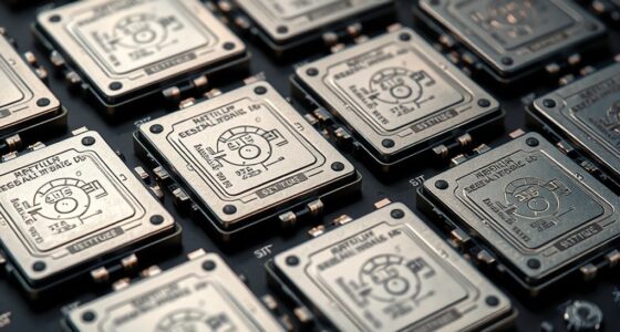 durable metal gear processors