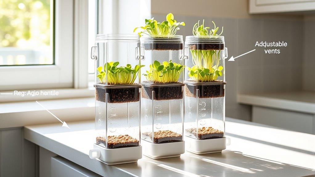 durable spacious easy clean stackers