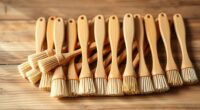 eco friendly bamboo brush set