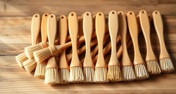 eco friendly bamboo brush set