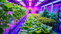 indoor hydroponic led gardens