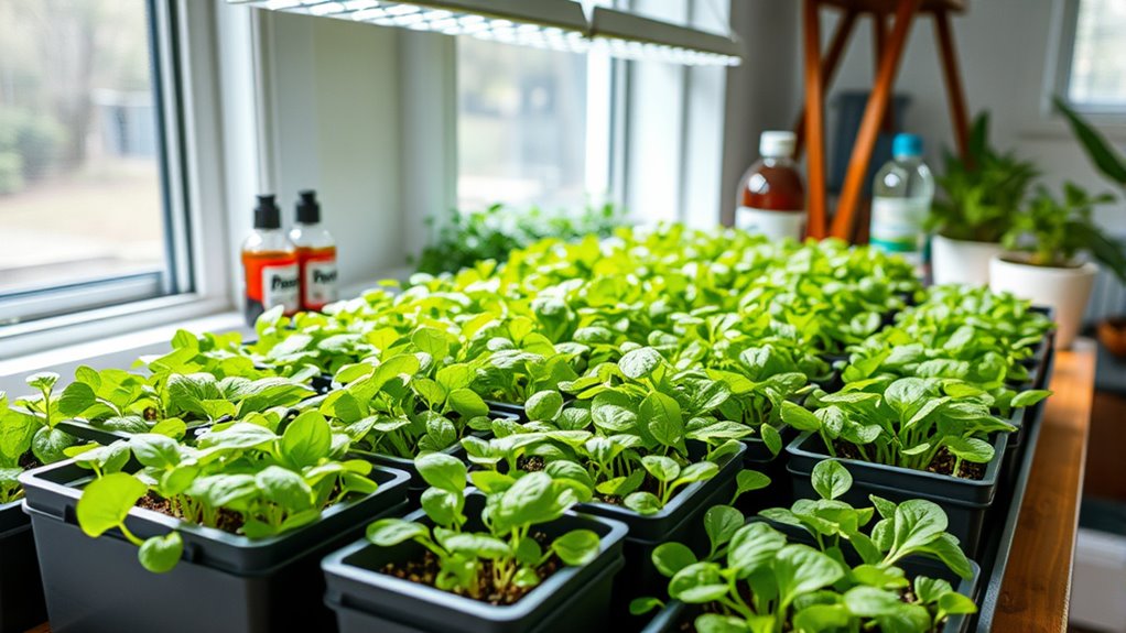 indoor microgreens gardening tips