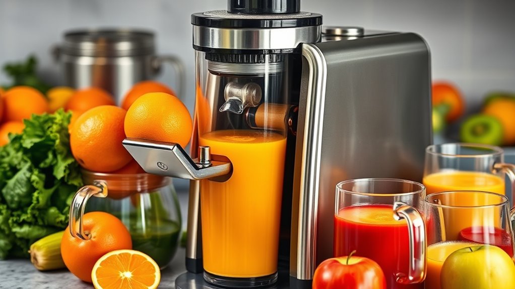 juicer features for efficiency