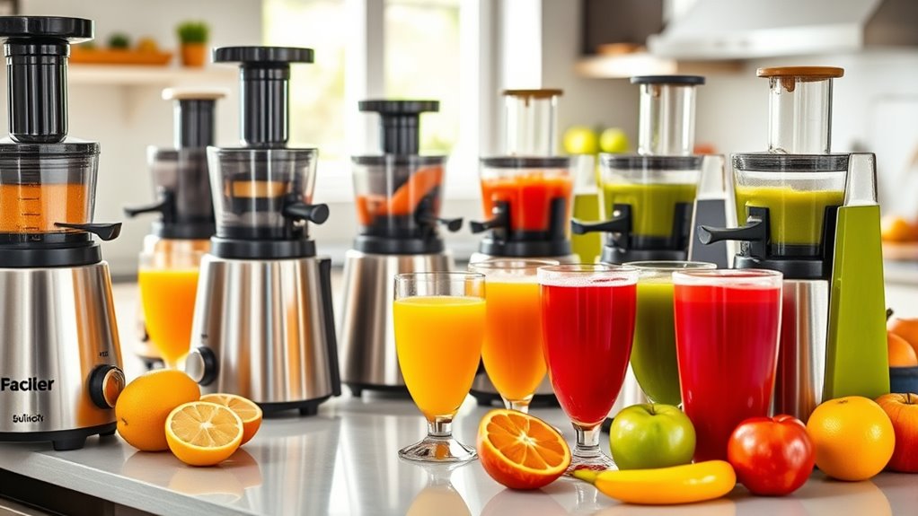 juicer pulp control filters