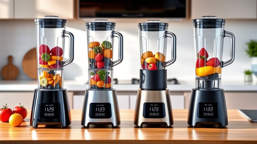 key blender selection factors