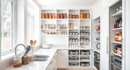 kitchen decluttering and organizing
