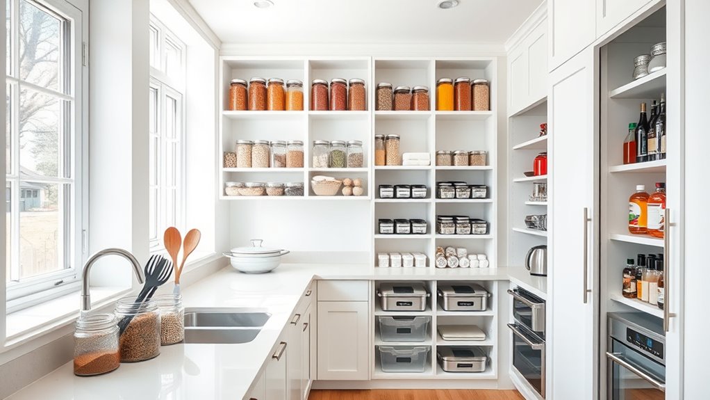 kitchen decluttering and organizing