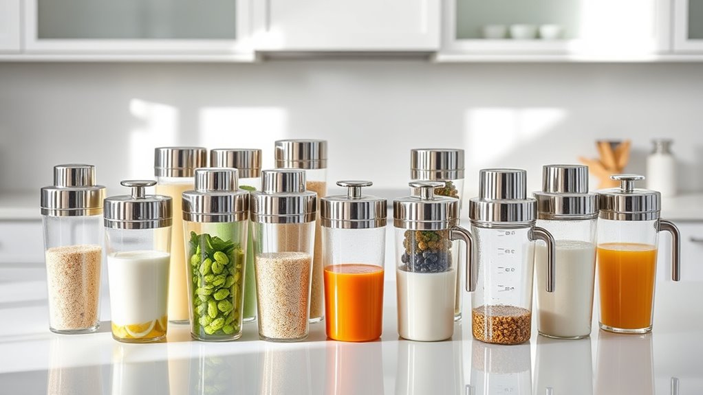 leak proof dressing shakers