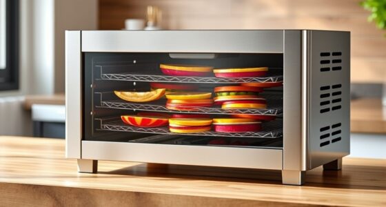 luxury stainless dehydrator selection