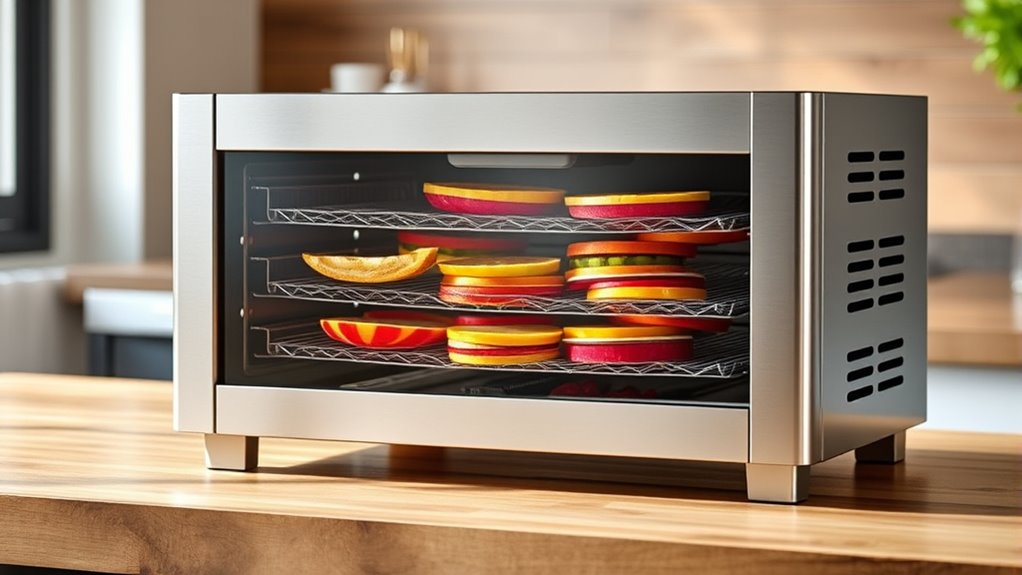 luxury stainless dehydrator selection