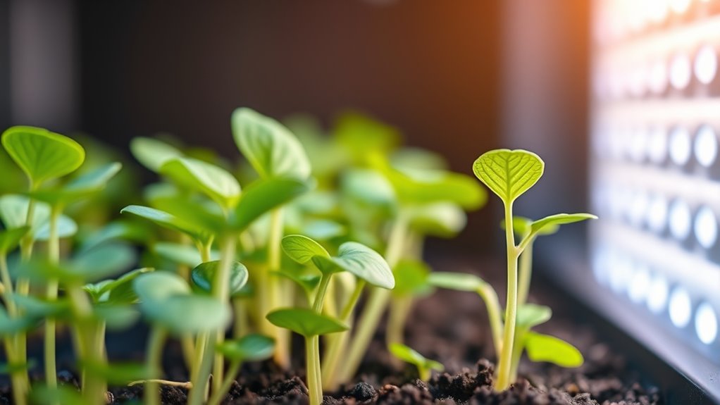 optimal sprout growth conditions