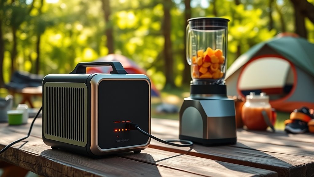 portable blender power considerations