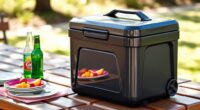 portable collapsible coolers with wheels